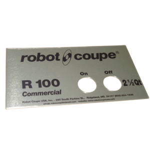 Robot Coupe Data Plate